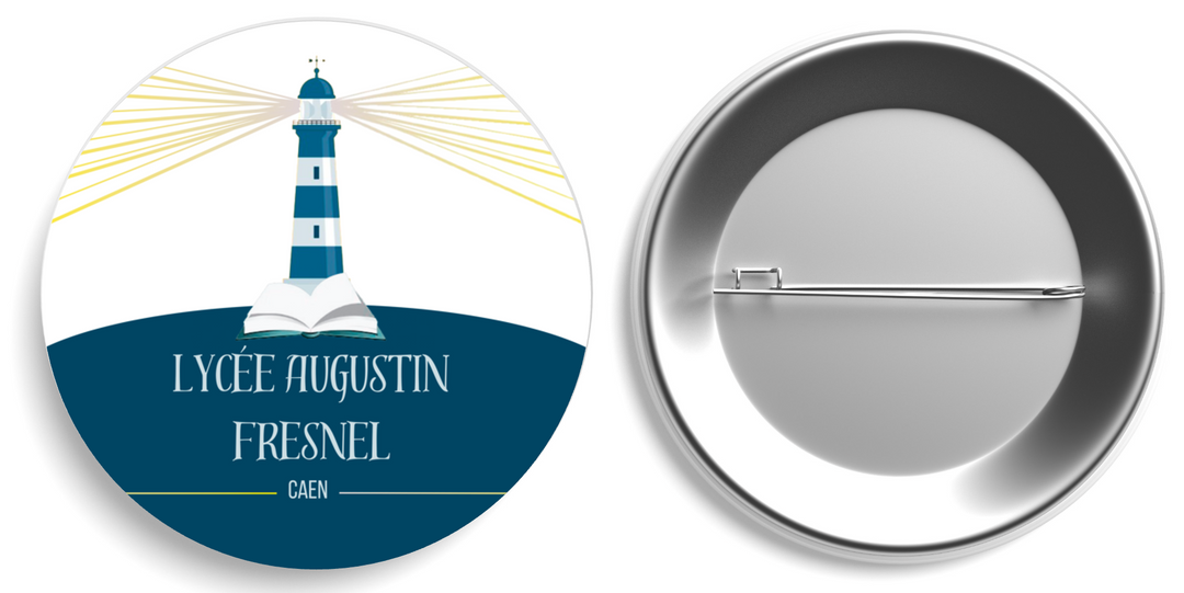 Badge Lycée Fresnel