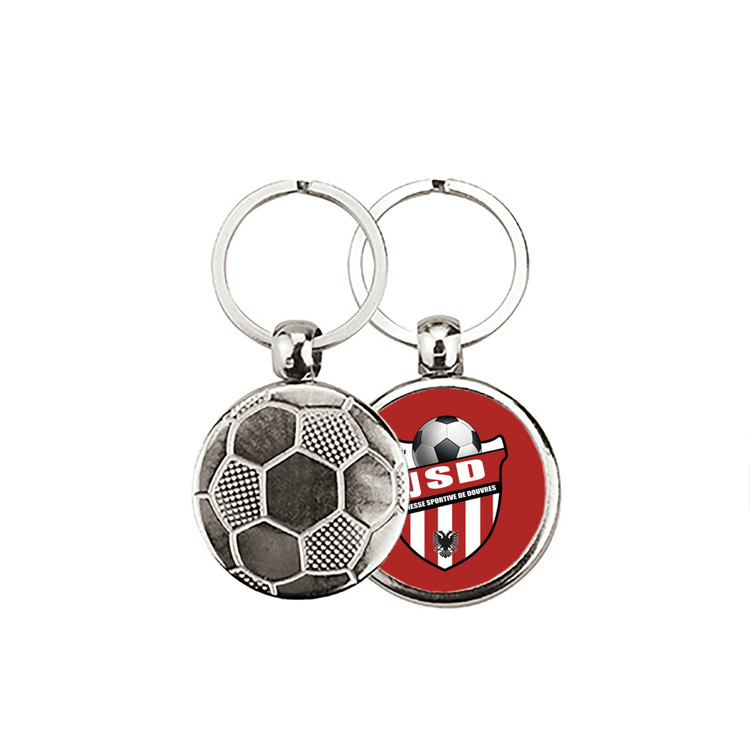 Porte-clés en métal JS Douvres