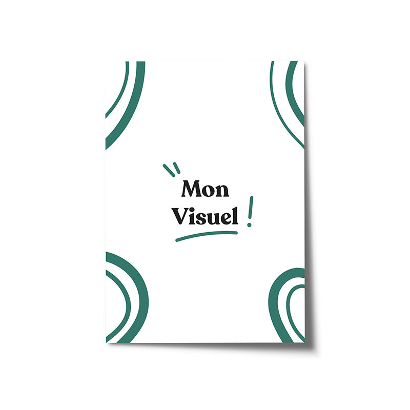 Affiche personnalisée