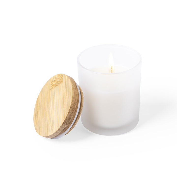 Bougie parfumée à la vanille personnalisable
