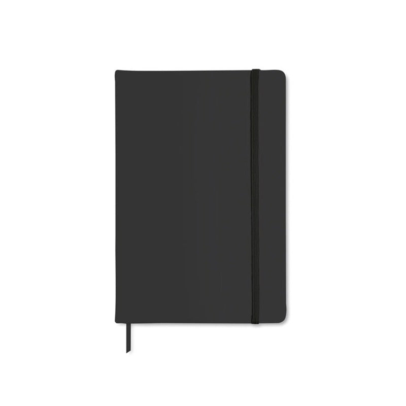Carnet de notes  noir personnalisable haute de gamme cadeau d'affaires pratique pour vos clients ou partenaires commerciaux.