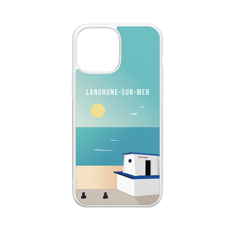 Coque antichoc transparente de Langrune-sur-Mer
