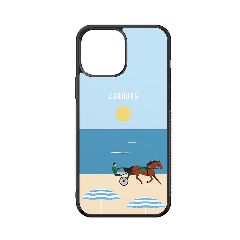 Coque antichoc noire de Cabourg