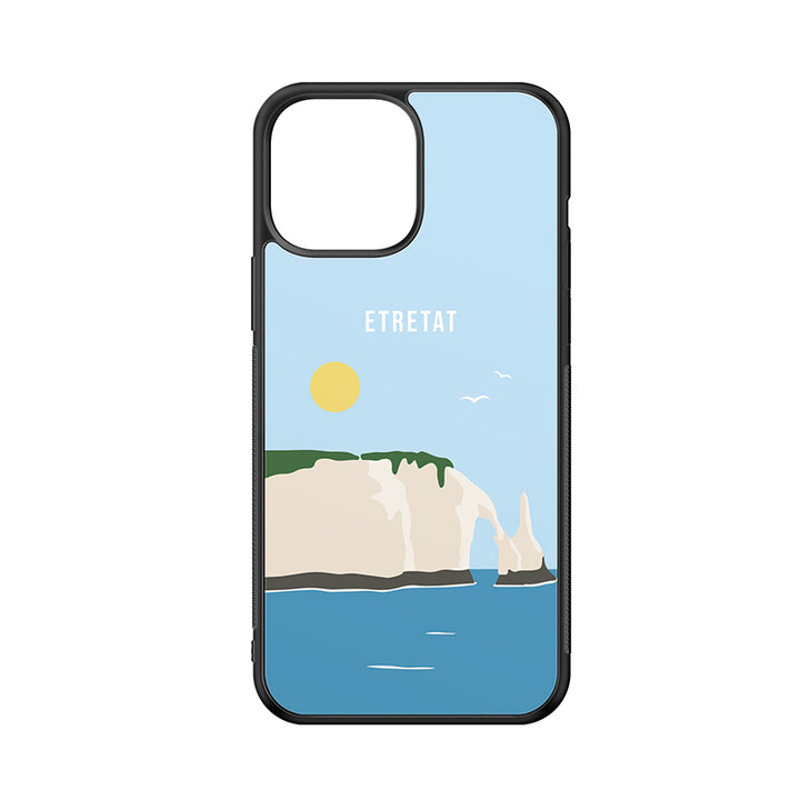 Coque antichoc noire d'Étretat