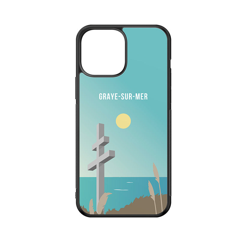 Coque antichoc noir de Graye-sur-Mer