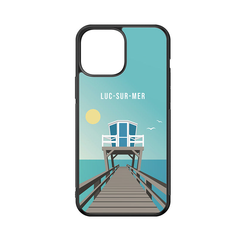 Coque antichoc noire de Luc-sur-Mer