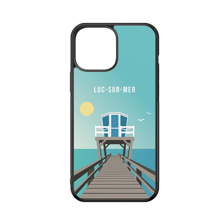 Coque antichoc noire de Luc-sur-Mer