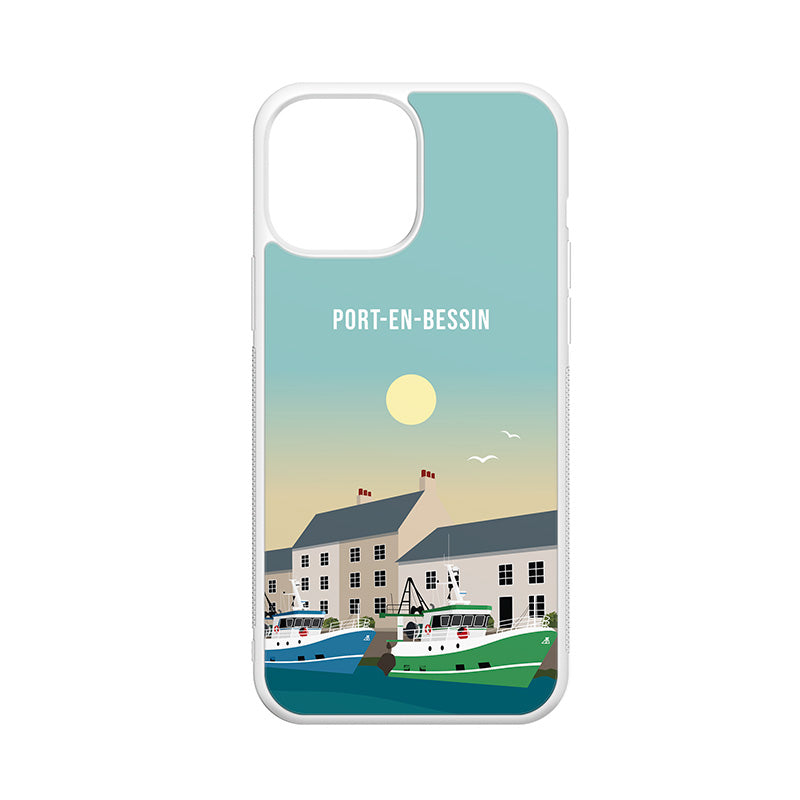 Coque antichoc transparente de Port-en-Bessin