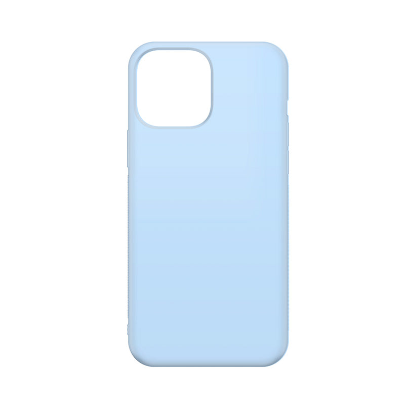 Coque en silicone bleu ciel