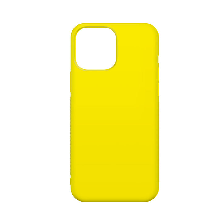 Coque en silicone jaune