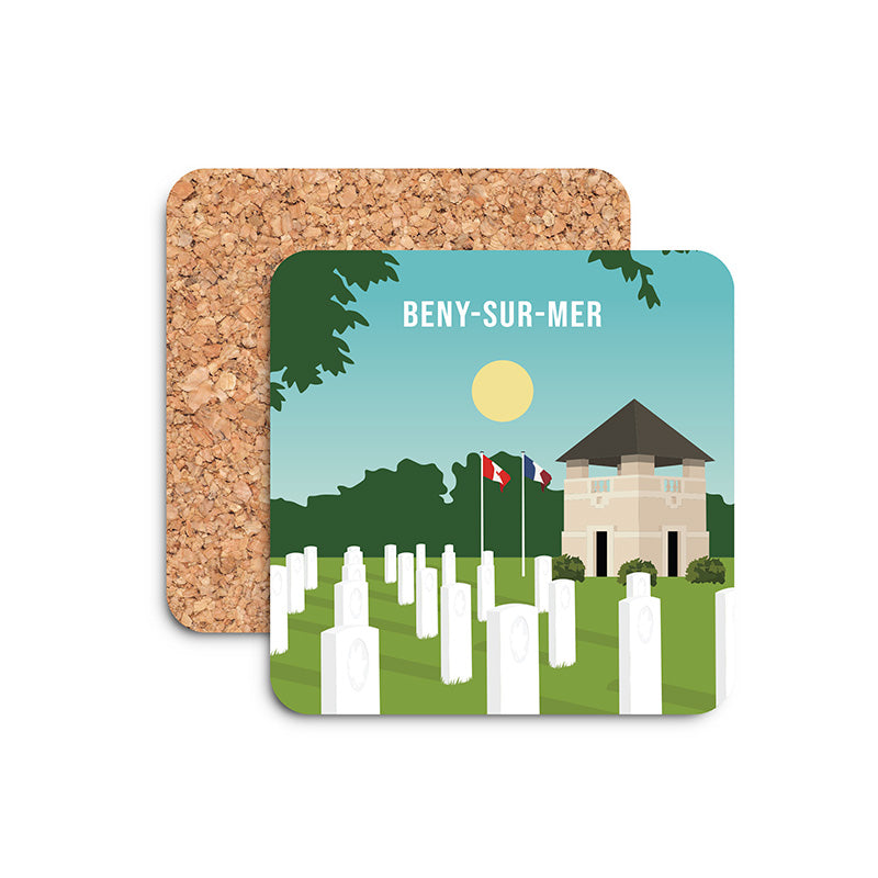 Dessous de verre de Beny-sur-Mer