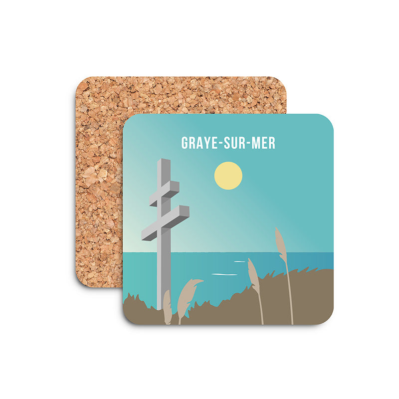 Dessous de verre de Graye-sur-Mer
