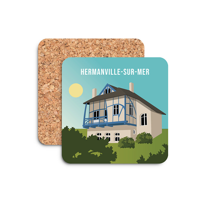 Dessous de verre de Hermanville-sur-Mer