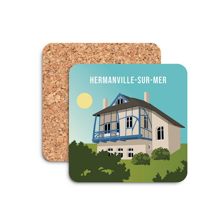 Dessous de verre de Hermanville-sur-Mer