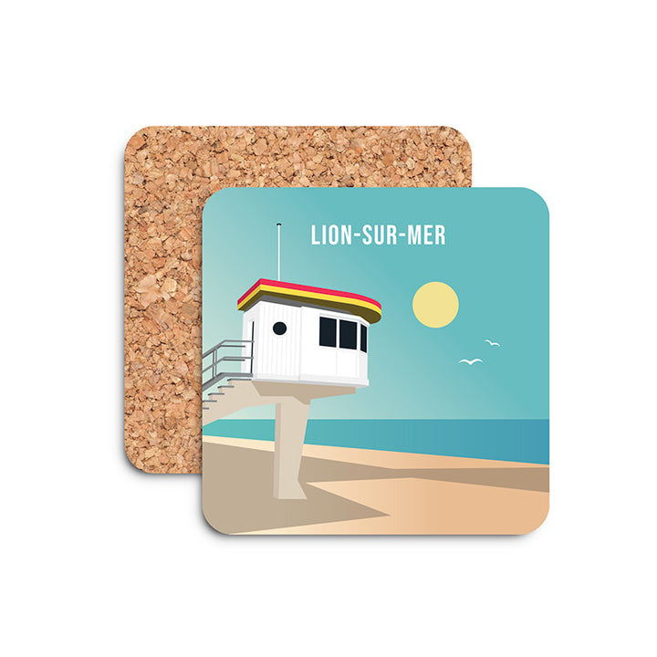 Dessous de verre de Lion-sur-Mer