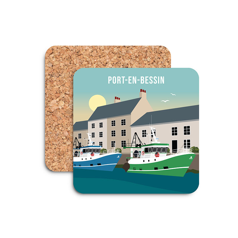 Dessous de verre de Port-en-Bessin