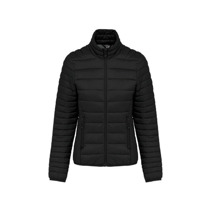 Doudoune manches longues noir personnalisée pour femme