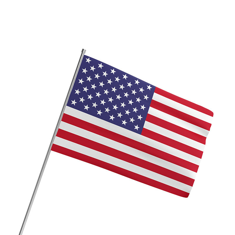Drapeaux américain à agiter