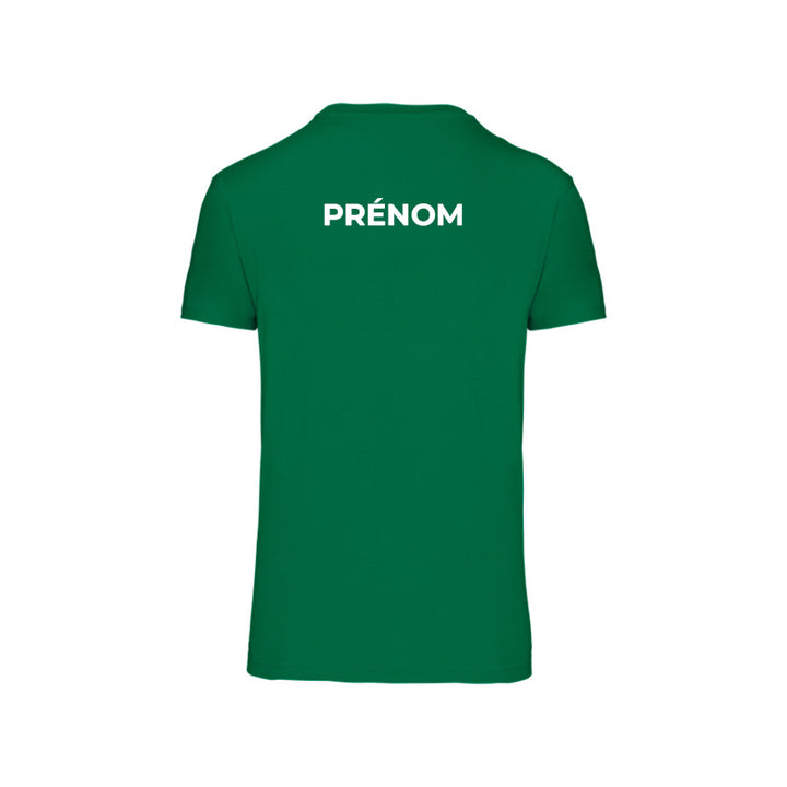 Dos du sweat-shirt à manches courtes Douvres Tennis de Table pour homme avec prénom