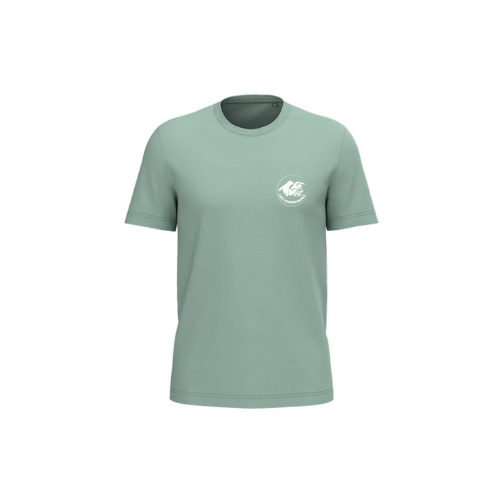 T-shirt à manches courtes Les Louphoques pour homme vert sauge