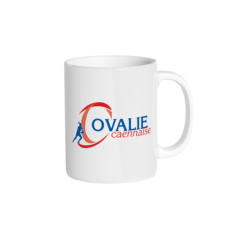 Mug blanc Ovalie