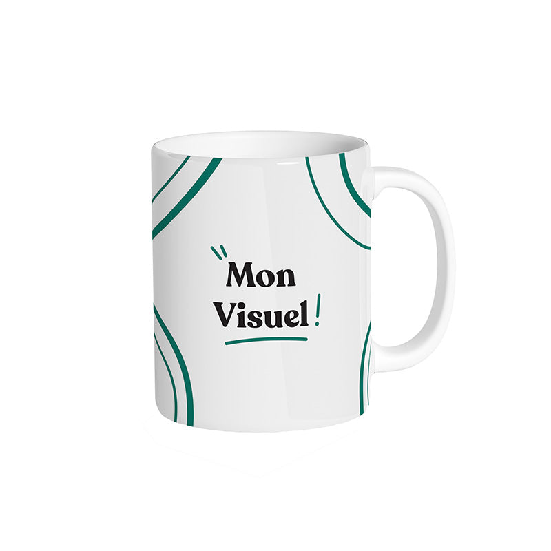 Mug blanc personnalisé