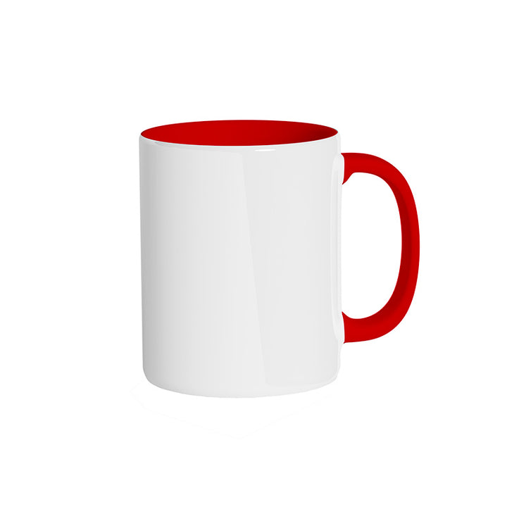Mug rouge imprimé logo haute qualité pas cher