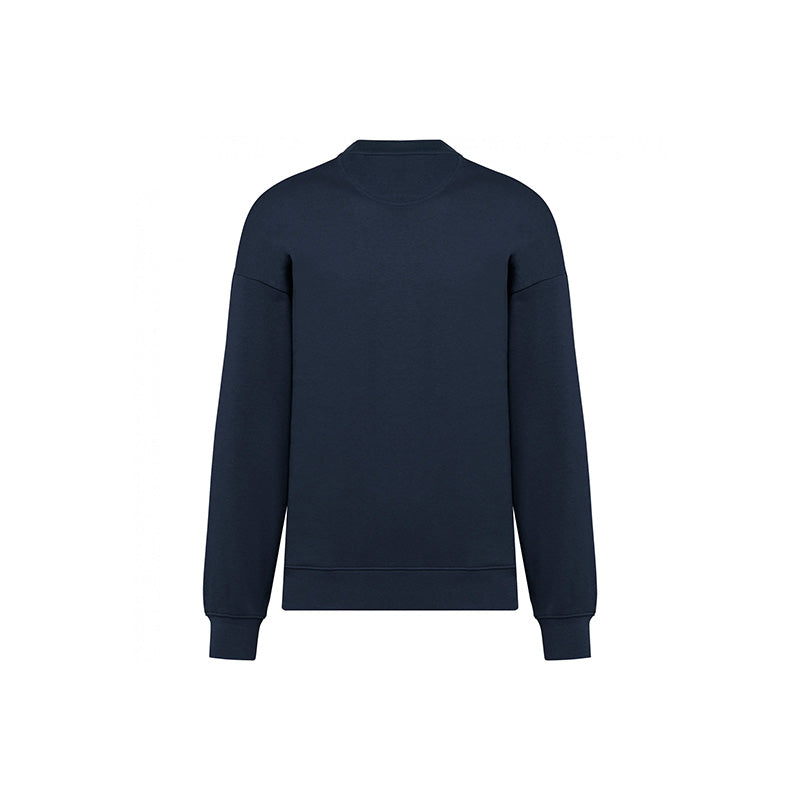 Sweat-shirt écoresponsable oversize à col rond unisexe