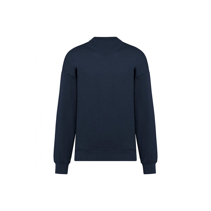 Sweat-shirt écoresponsable oversize à col rond unisexe