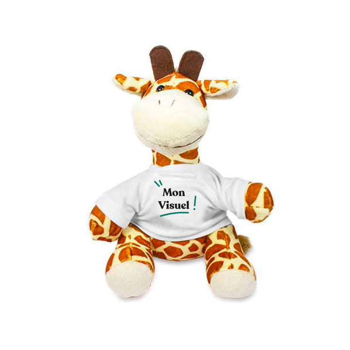 Doudou girafe personnalisée