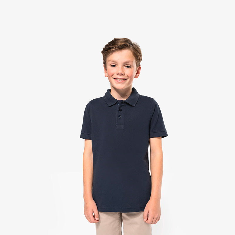 Polo à manches courtes pour enfant personnalisé