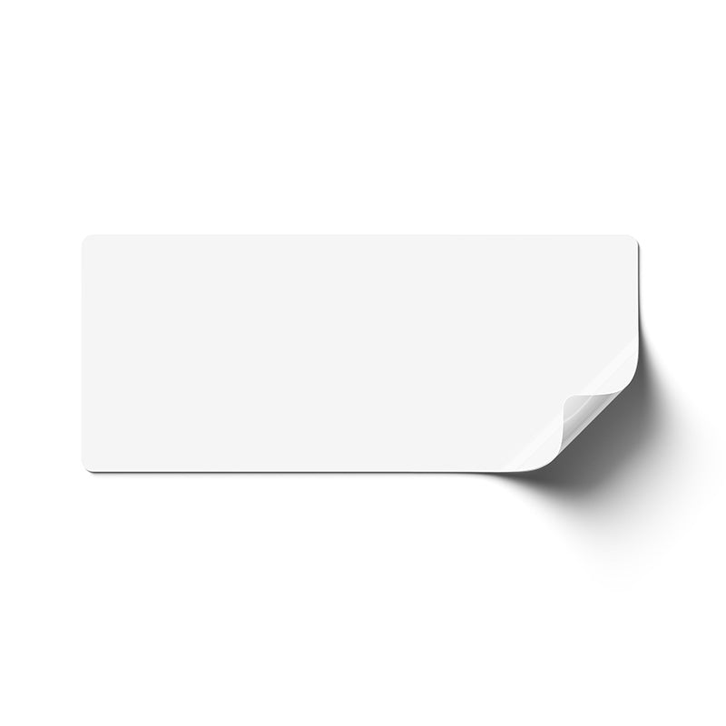 Sticker rectangle personnalisable