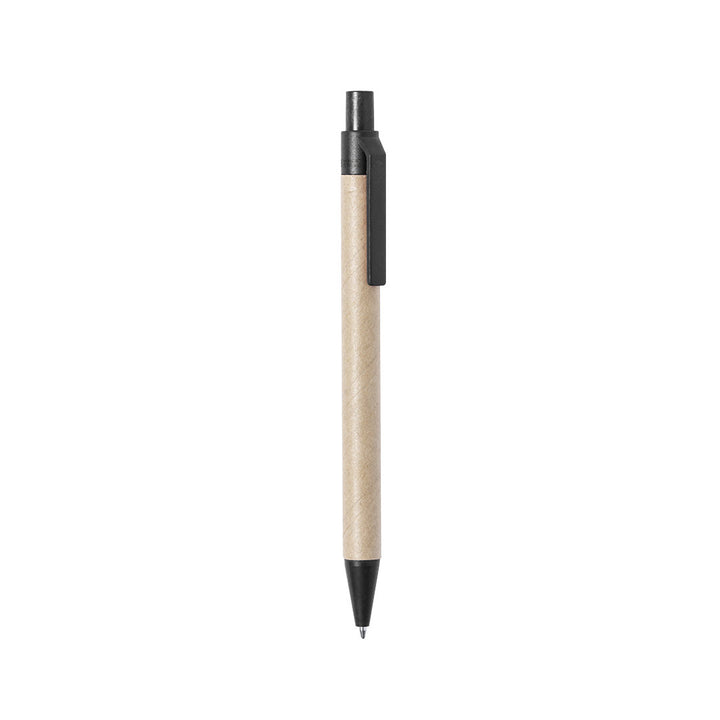 Stylo en carton noir personnalisable
