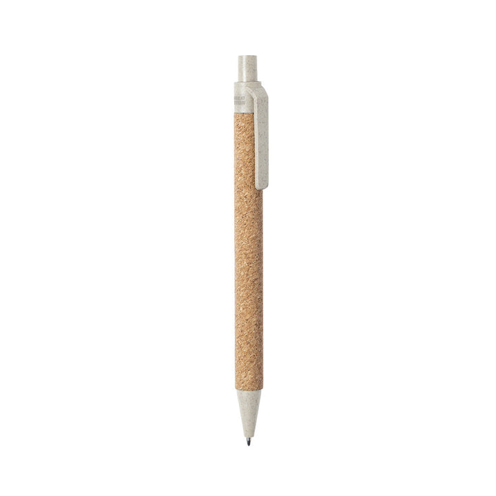 Stylo en liège blanc personnalisable