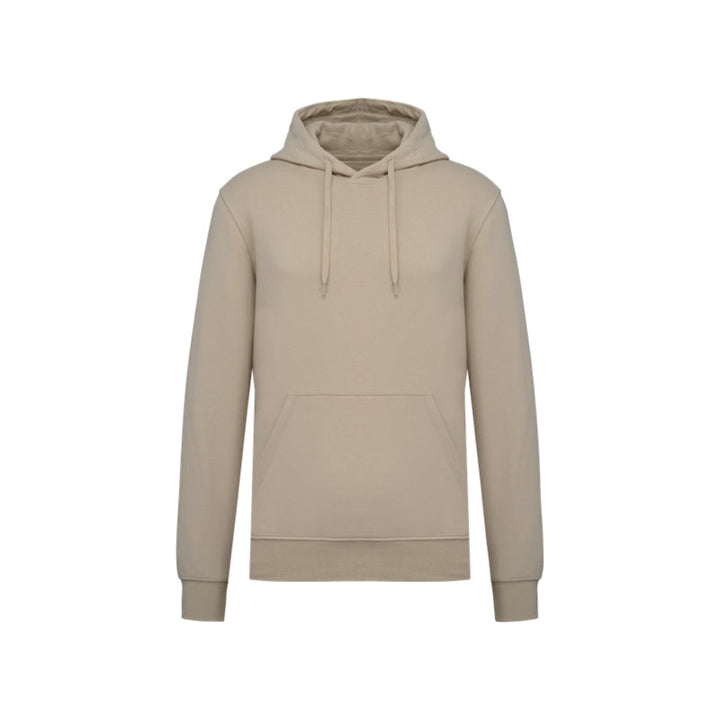 Sweat-shirt personnalisé à capuche beige pour homme