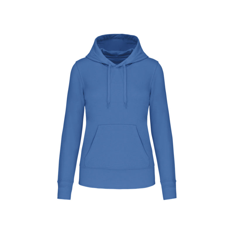 Sweat-shirt à capuche bleu roi pour femme personnalisé