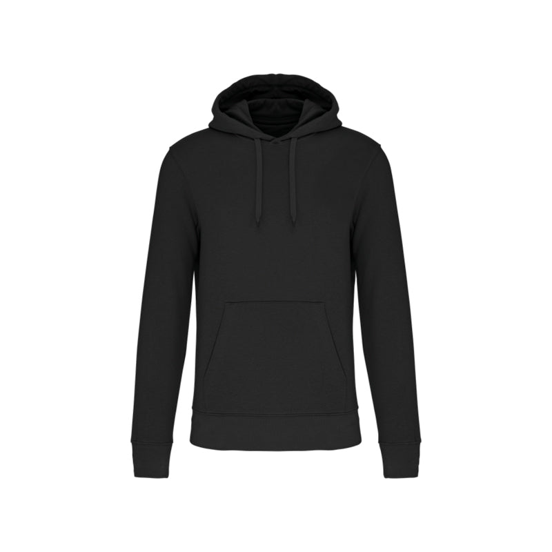 Sweat-shirt personnalisé à capuche noir pour homme