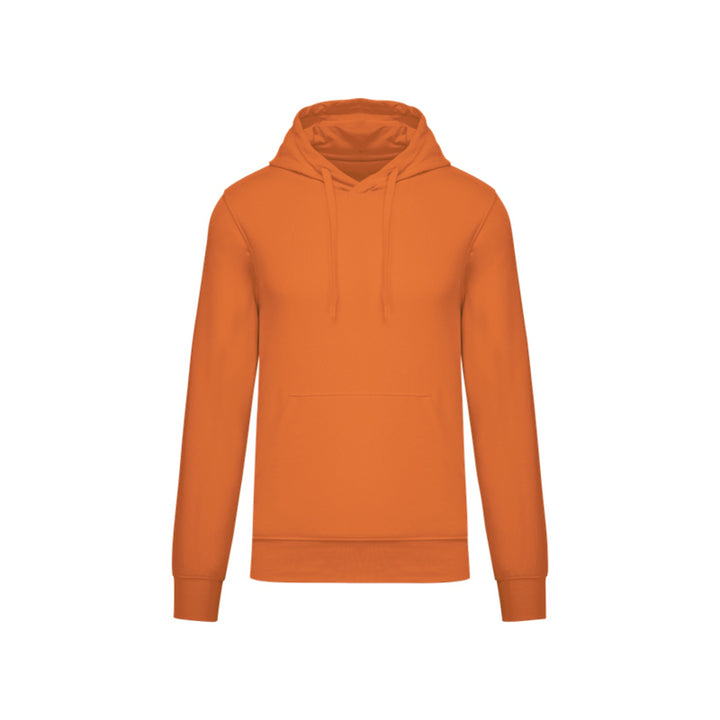 Sweat-shirt à capuche orange personnalisé pour enfant