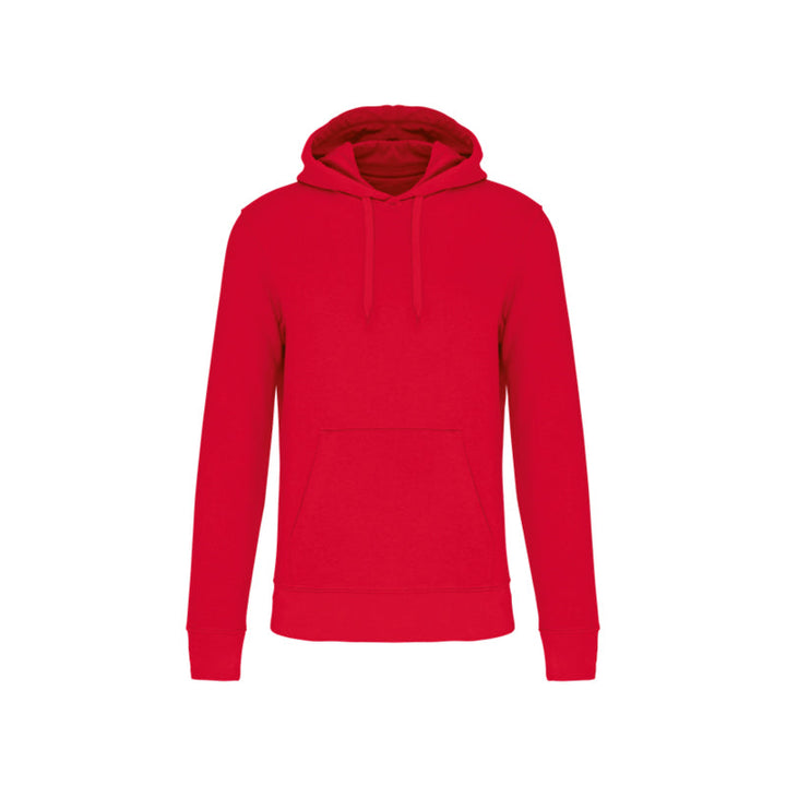 Sweat-shirt personnalisé à capuche rouge pour homme