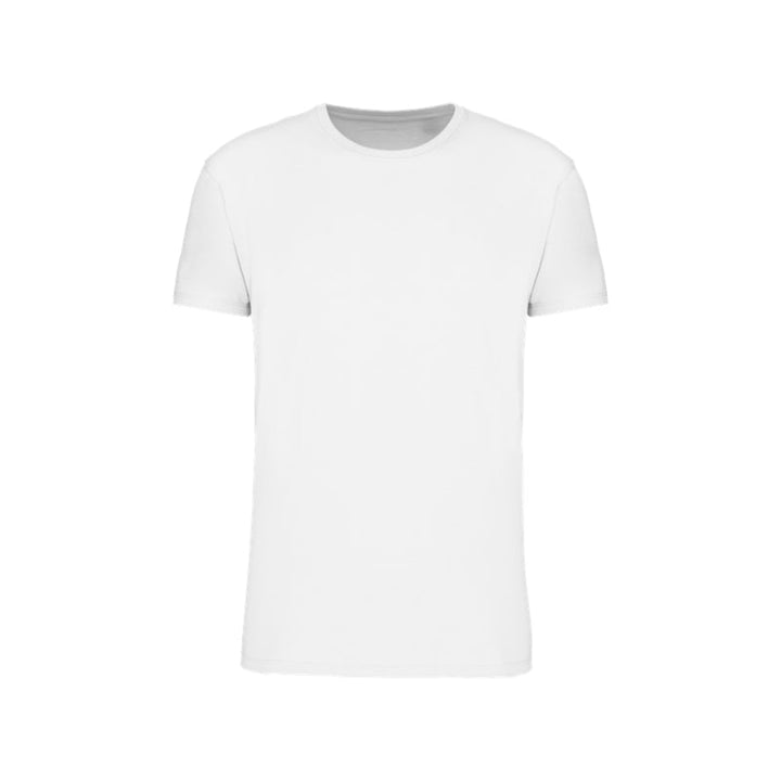 T-shirt à manches courtes blanc personnalisé pour homme
