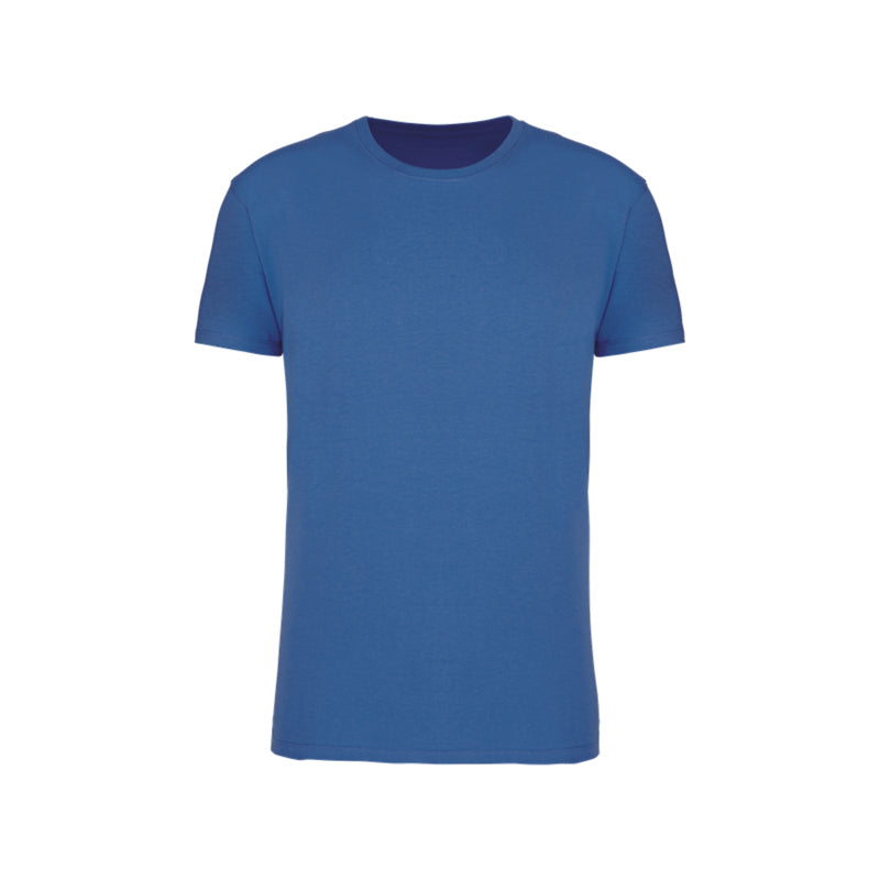 T-shirt à manches courtes bleu roi personnalisé pour homme