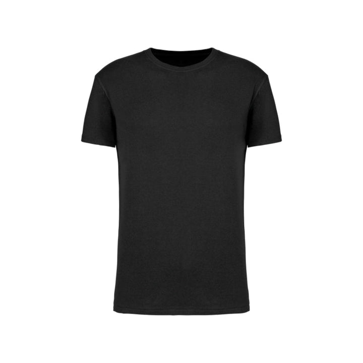 T-shirt à manches courtes noir personnalisé pour homme