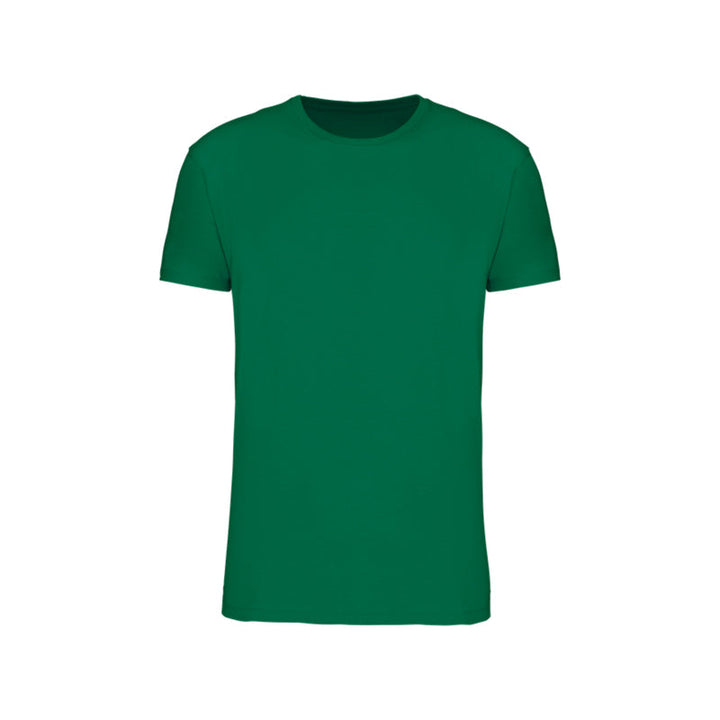T-shirt à manches courtes vert personnalisé pour homme