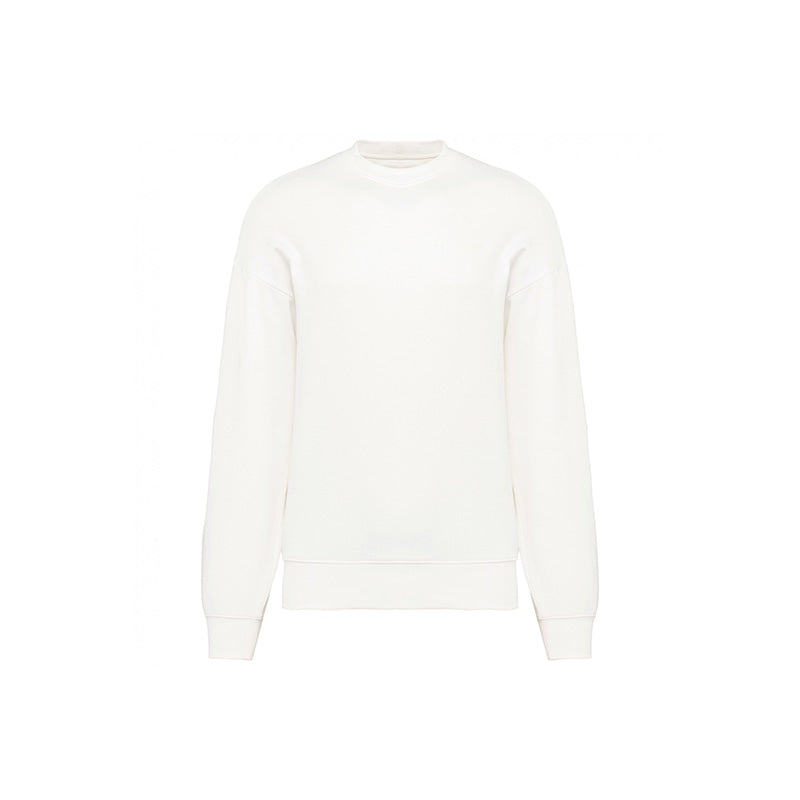 Sweat-shirt écoresponsable oversize à col rond unisexe