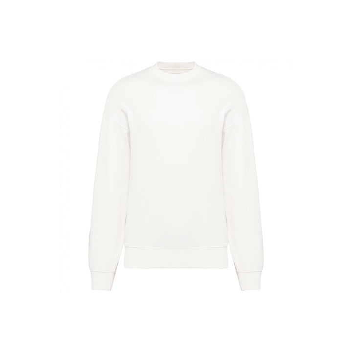 Sweat-shirt écoresponsable oversize à col rond unisexe