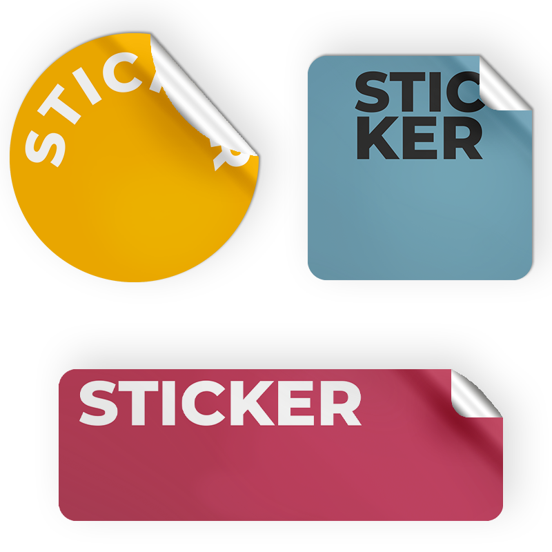 Stickers, étiquettes et autocollants personnalisés