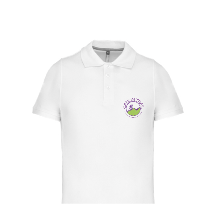 Polo à manches courtes spécial broderie pour homme