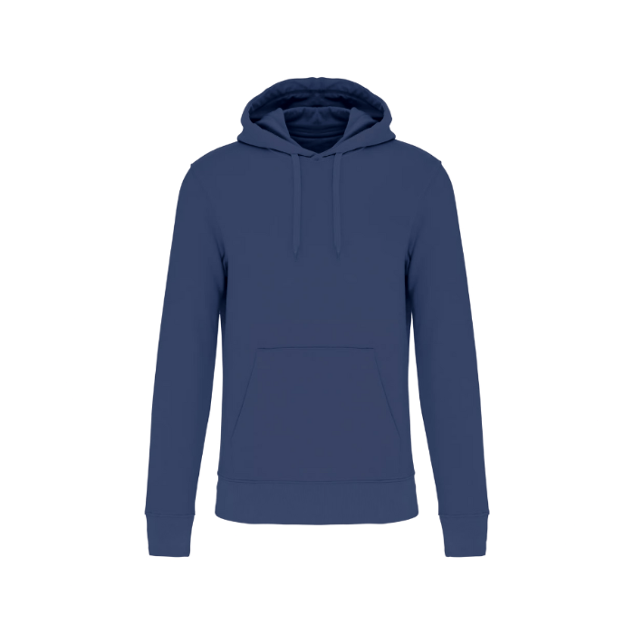 Sweat à capuche bleu foncé personnalisé