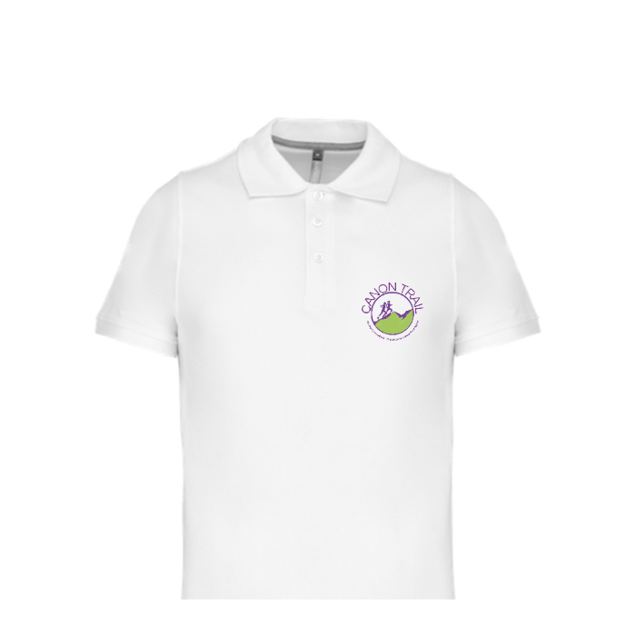 Polo à manches courtes spécial broderie pour homme
