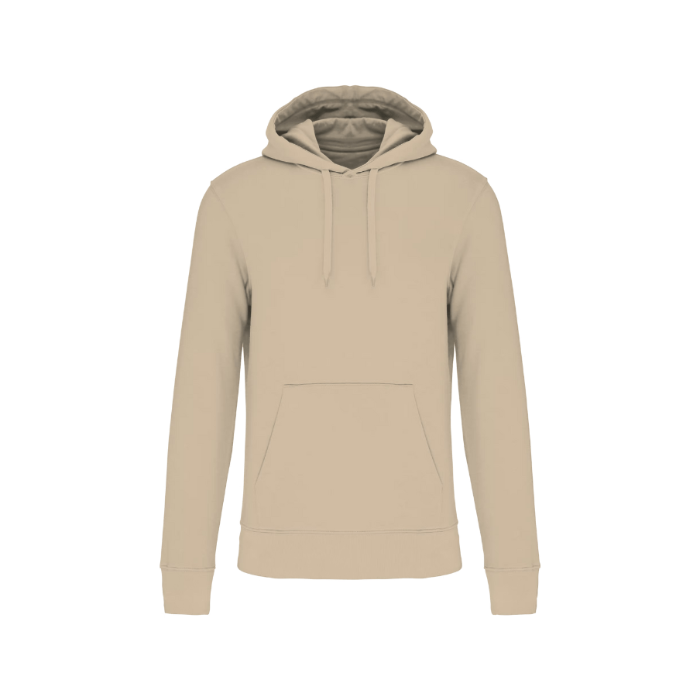 Sweat à capuche beige personnalisé